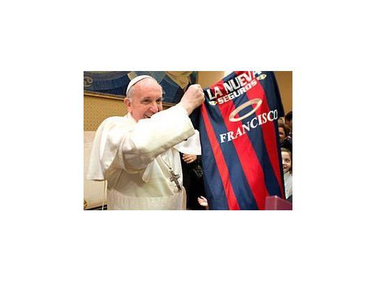 Francisco celebró el título en el Vaticano.