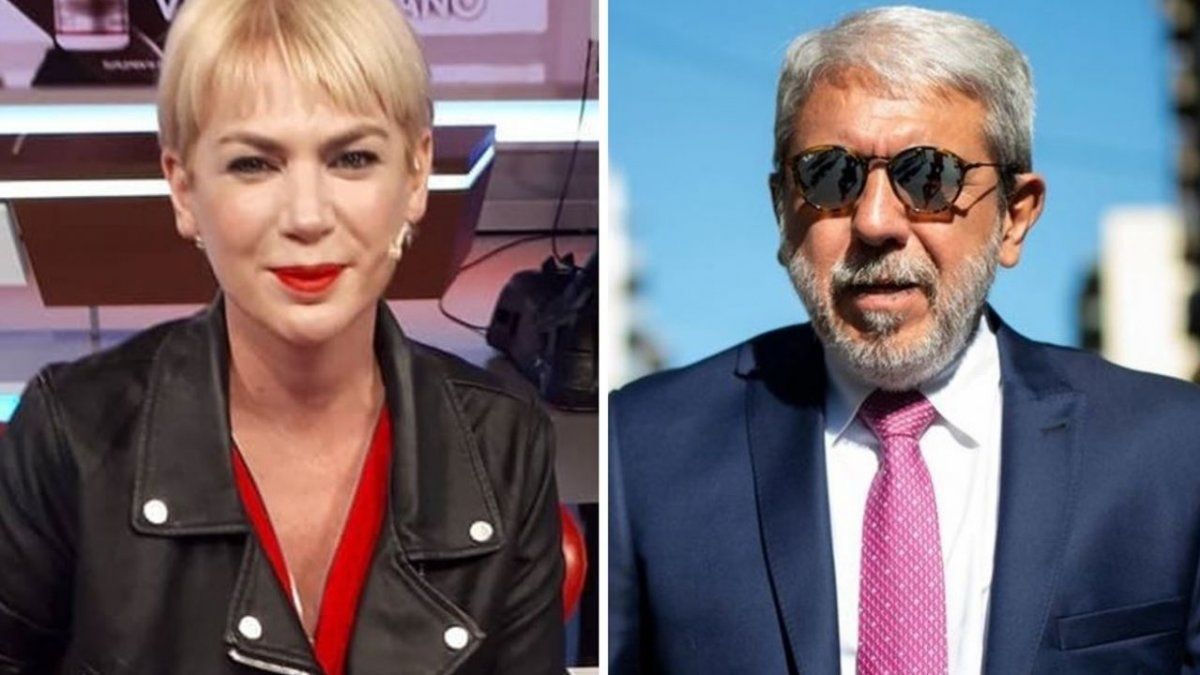 Esmeralda Miter and Aníbal Fernández denied the rumors of romance