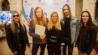 Mustaine fue reconocido por la Legislatura Porteña. Mustaine fue reconocido por la Legislatura Porteña.