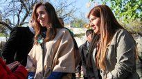 Victoria Villarruel junto a Andrea Vera, la candidata de La Libertad Avanza a intendenta de Moreno.