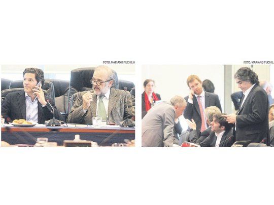 PREMIO. Luciano Laspina coordinó la letra chica del proyecto junto al Bloque Justicialista de Diego Bossio y el Frente Renovador de Marco Lavagna. El Frente para la Victoria firmó dictamen propio de minoría.