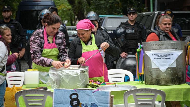 La actividad se llevó a cabo en la calle Miró al 500, en Caballito. La actividad se llevó a cabo en la calle Miró al 500, en Caballito.