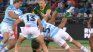Un jugador de Los Pumas 7´s fue expulsado tras un duro tackle.