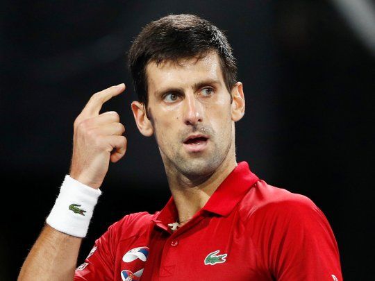 Djokovic no está a favor de someterse a una vacuna obligatoria para volver a jugar.