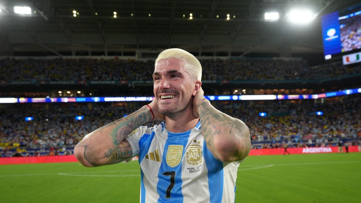 Rodrigo De Paul spoke about the intimacy of the Copa America celebrations and confessed why he does not enjoy the national team’s matches