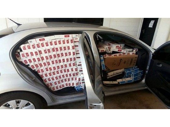 Desde Paraguay llegan la mayoría de los cigarrillos de contrabando.