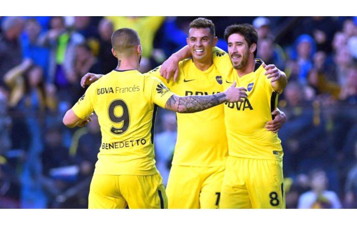 Boca jugó a lo campeón y no tuvo piedad de Godoy Cruz