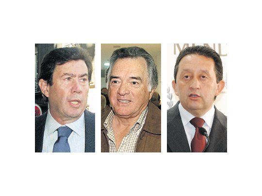 Augusto Alasino, Luis Barrionuevo, Celso Jaque