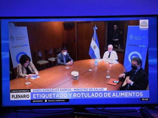 El ministro de Salud, Ginés González García apoyó el rotulado frontal de alimentos.&nbsp;