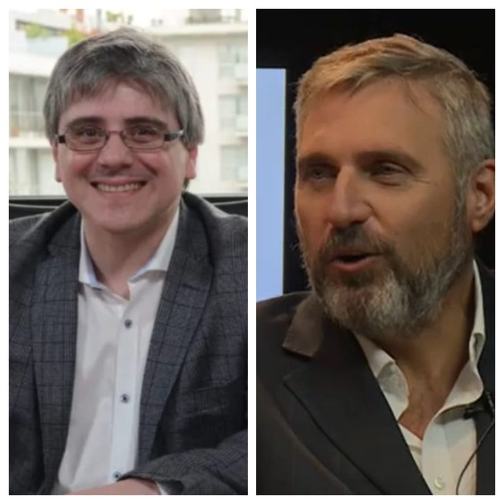 Los funcionarios que el Gobierno ya no quiere: a la izquierda Sergio Basich; a la derecha Adrián Luque. Los funcionarios que el Gobierno ya no quiere: a la izquierda Sergio Basich; a la derecha Adrián Luque.