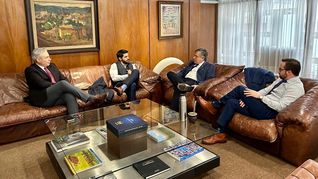 Andrés Ojeda, Robert Silva, Omar Paganini y Nicolás Albertoni dialogaron sobre el terrorismo.