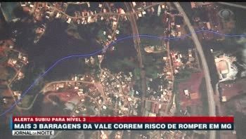 brasil: tres represas de minas gerais, con riesgo de derrumbe