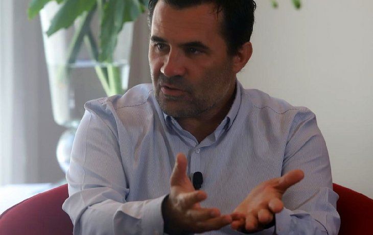 El secretario de Energía de la Nación, Darío Martínez, durante su presentación en el ciclo Energía, presente y futuro, organizado por Ámbito Debate.&nbsp;