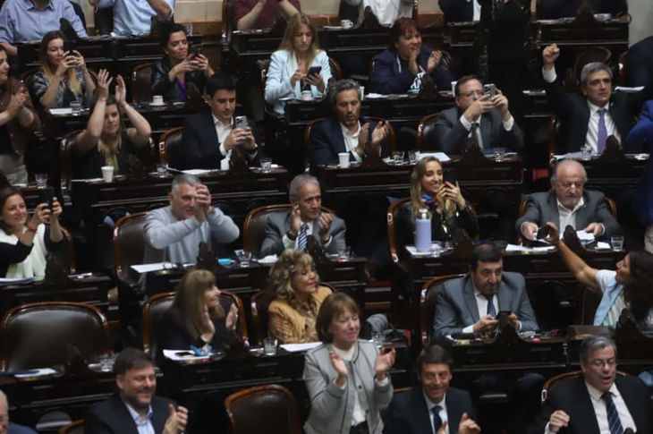De los festejos al enojo: la maniobra libertaria no empañó el triunfo opositor. De los festejos al enojo: la maniobra libertaria no empañó el triunfo opositor.