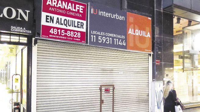 Ciudad. De acuerdo con un relevamiento, hay menos locales desocupados.