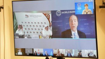 La reunión de ministros y titulares de bancos centrales se dio de forma virtual por la pandemia.