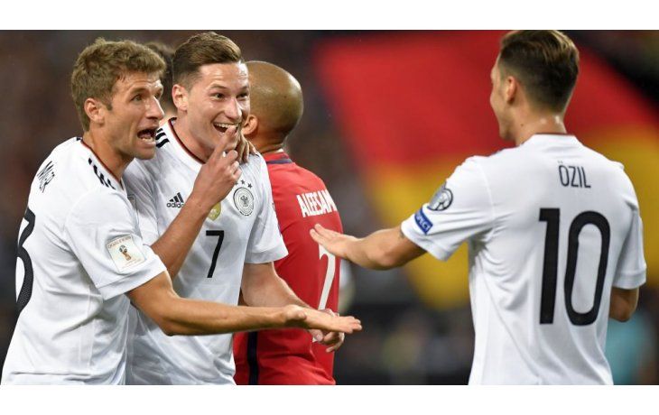 Alemania ganó sus ocho partidos, convirtió 35 goles y le marcaron tan sólo dos.
