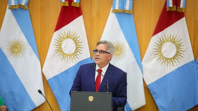 Martín Llaryora, el gobernador de Córdoba.