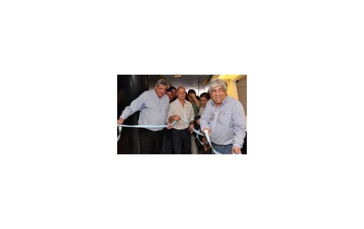 Moyano participó de un acto sindical en Santa Fe junto al titular de UATRE, Gerónimo Venegas, entre otros.