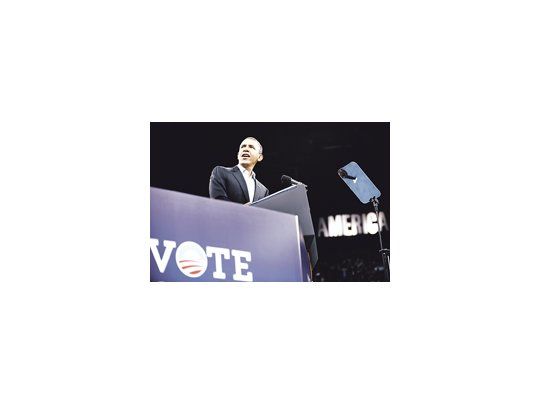 Barack Obama protagonizó ayer un acto de campaña en Ohio, en un nuevo intento de frenar el esperado avance de los republicanos en la elección de mitad de mandato de mañana.