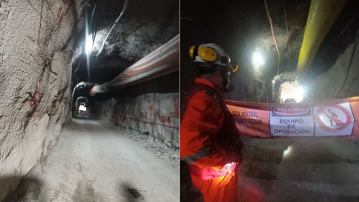 En Gualcamayo descubrieron una nueva mina subterránea, que se proponen explotar en los próximos años.