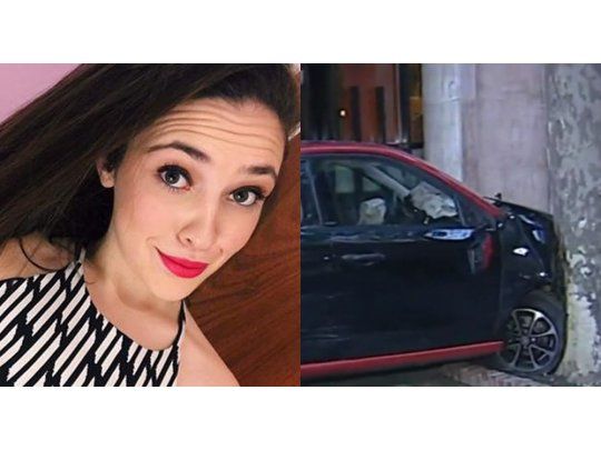 El siniestro se dio en el cruce de Cavia y Gelly (Captura de TV y Facebook Nazarena Winograd)