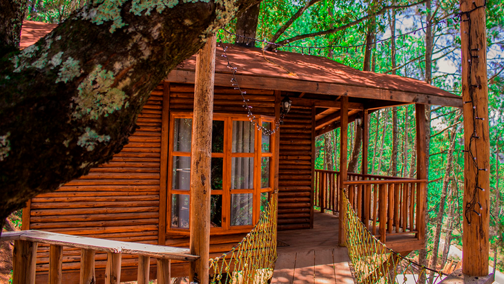 Las cabañas de Puebla en Kali-Tree ofrecen una desconexión total a pocos minutos del centro de Zacatlán. Las cabañas de Puebla en Kali-Tree ofrecen una desconexión total a pocos minutos del centro de Zacatlán.