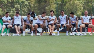 La Albiceleste se entrenó en Kansas City después de la goleada a Argelia con intensas temperaturas, los titulares descansaron. La Albiceleste se entrenó en Kansas City después de la goleada a Argelia con intensas temperaturas, los titulares descansaron.