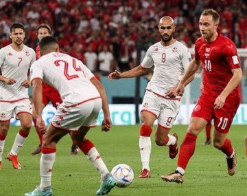 Mundial de Qatar 2022: Dinamarca y Túnez empataron en un partido de alto voltaje