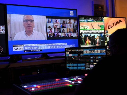 refuerzo. El proyecto para impulsar la obra privada fue defendido ayer en el Senado por el secretario de Política Tributaria del Ministerio de Economía, Roberto Arias.