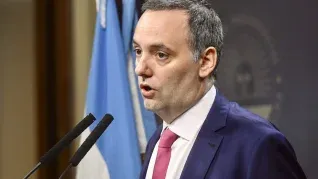 El vocero presidencial Manuel Adorni.&nbsp;