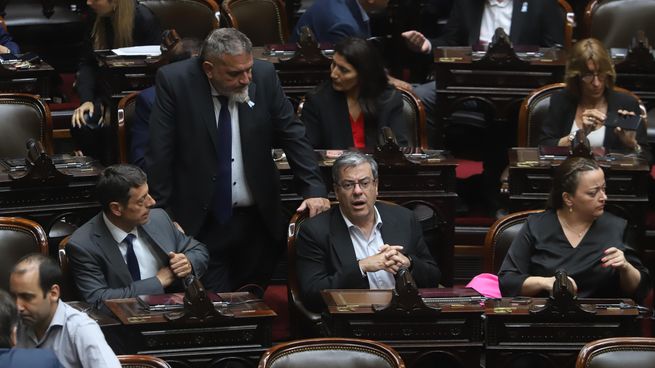 Germán Martínez preside el bloque de Unión por la Patria en la Cámara de Diputados.