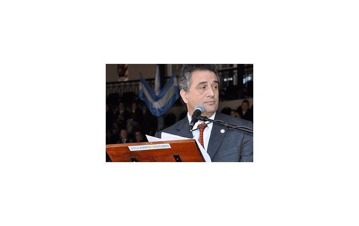 Luis Etchevehere, titular de la Sociedad Rural.