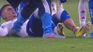 Gabriel Pec, el futbolista de Brasil que sufrió la lesión en su tibia izquierda.
