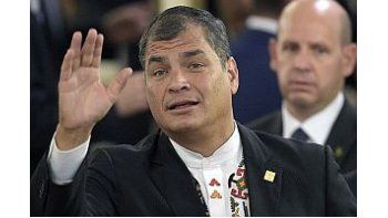 El presidente de Ecuador, Rafael Correa.