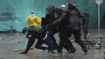 El gobierno de Duque respondió con represión a las protestas contra su gobierno.&nbsp;