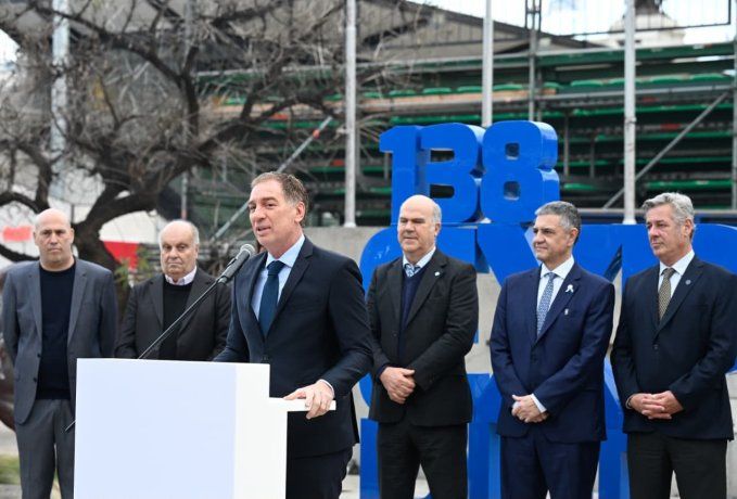 Quirno participó del segundo día de la Expo Rural, después de que Santilli protagonice la jornada inaugural.