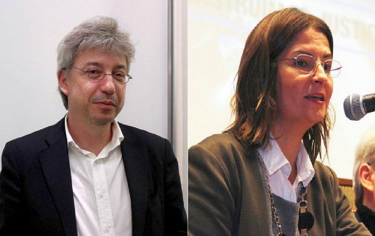 Horacio Corti y Fabiana Schafrik.