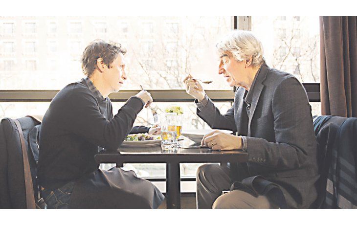 ámbito.com | Crímenes y virtudes. Tim Blake Nelson y Sam Waterston en una escena de la película.