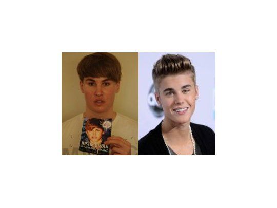 El hombre pagó u$s 100.000 para parecerse a Justin Bieber.