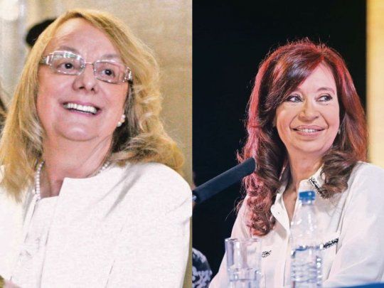 Alicia Kirchner y Cristina de Kirchner.&nbsp;