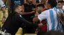 The Rio de Janeiro Police seriously attacked the Argentine fans. The Rio de Janeiro Police seriously attacked the Argentine fans.