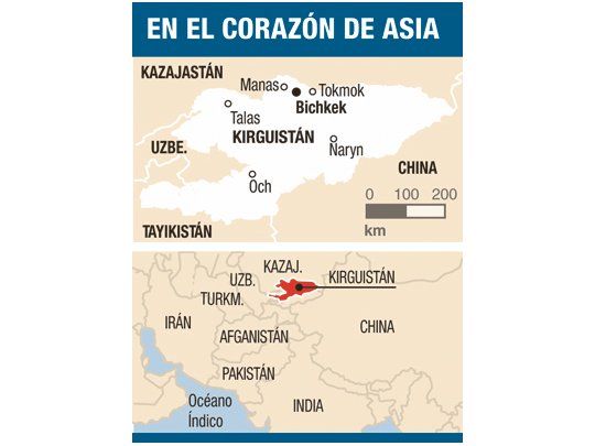 Golpe y 100 muertos en Kirguistán (ex URSS)