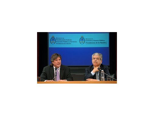 Amado Boudou y Julio De Vido