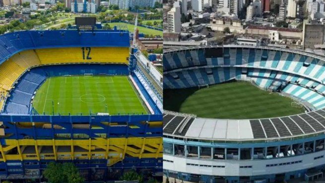 La Bombonera y el Cilindro de Avellaneda