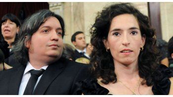 Máximo Kirchner y Rocío García