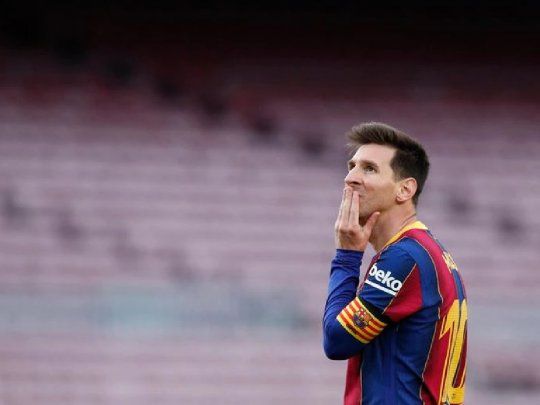 Barcelona vive horas de inquietud por la renovación de Messi.