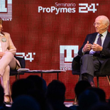 Patrica Bullrich y Paolo Rocca. La senadora enfrentó el reclamo de los pymes por la apertura a la importación desde China. Patrica Bullrich y Paolo Rocca. La senadora enfrentó el reclamo de los pymes por la apertura a la importación desde China.