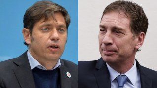 Axel Kicillof y Diego Santilli, precandidatos a gobernador de la provincia de Buenos Aires.&nbsp;
