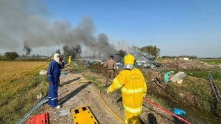 La explosión de una fábrica de fuegos artificiales dejó un importante saldo de muertos en Tailandia.